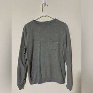 Vuori Heather Grey Jeffreys Pullover Sweater Men’s Small